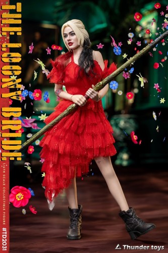 (In stock)Thunder toys TD2031 1/6 Scale Crazy Bride Movable Figure