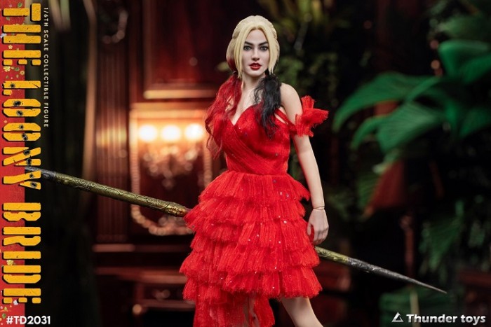 (In stock)Thunder toys TD2031 1/6 Scale Crazy Bride Movable Figure