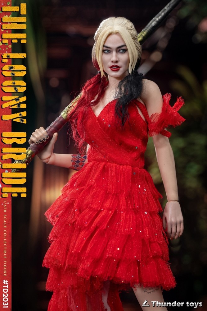 (In stock)Thunder toys TD2031 1/6 Scale Crazy Bride Movable Figure