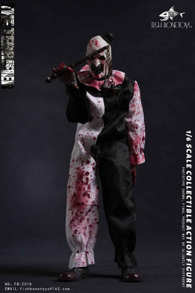 (Pre-order)FISH BONE TOYS 1/6 The Terrifier Joker Movable Figure FB-Z018