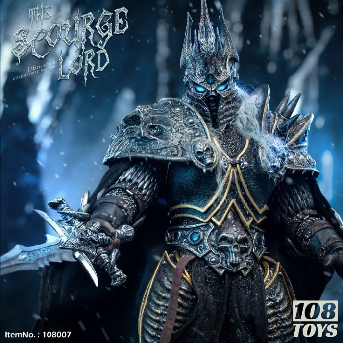 (In Stock)108toys 1/6 Frozen Demon King Realistic Figure 108007