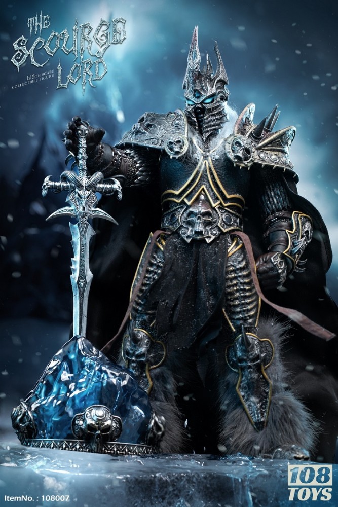 (In Stock)108toys 1/6 Frozen Demon King Realistic Figure 108007