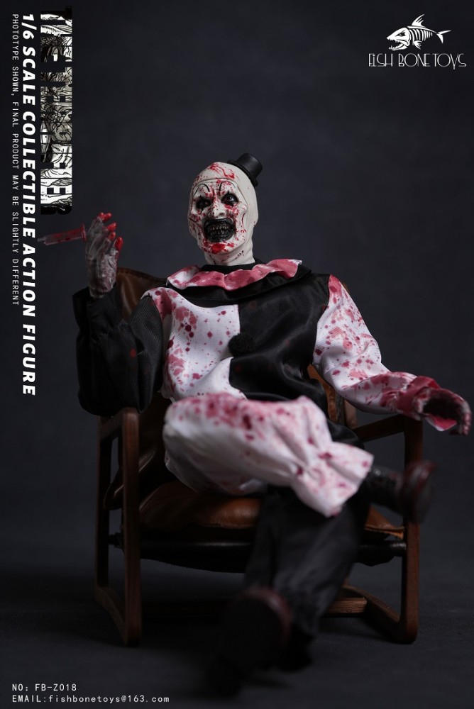 (Pre-order)FISH BONE TOYS 1/6 The Terrifier Joker Movable Figure FB-Z018