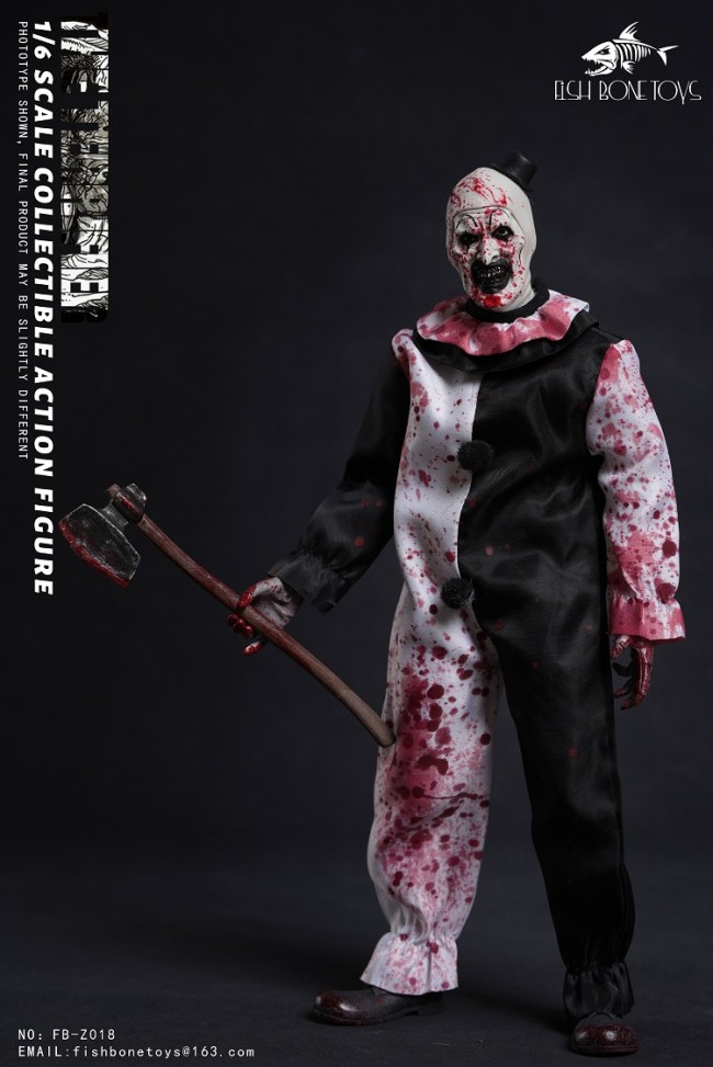 (Pre-order)FISH BONE TOYS 1/6 The Terrifier Joker Movable Figure FB-Z018