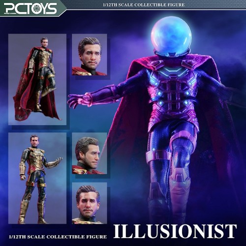 (In Stock)PC Toys Mysterio 1/12 Illusionist 6 Inch Movable Figure PC030B Deluxe Version