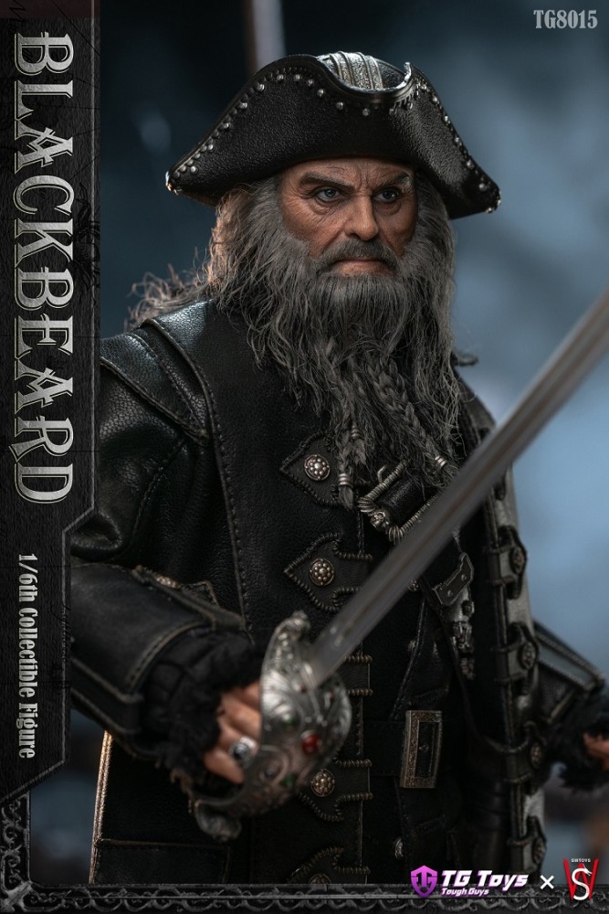 (Pre-order)TGTOYS×SWTOYS TG8015 1/6 Blackbeard Realistic Figure