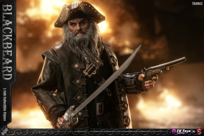 (Pre-order)TGTOYS×SWTOYS TG8015 1/6 Blackbeard Realistic Figure