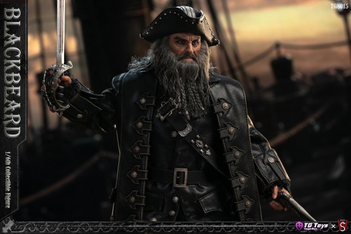 (Pre-order)TGTOYS×SWTOYS TG8015 1/6 Blackbeard Realistic Figure