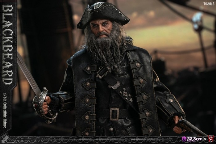 (Pre-order)TGTOYS×SWTOYS TG8015 1/6 Blackbeard Realistic Figure