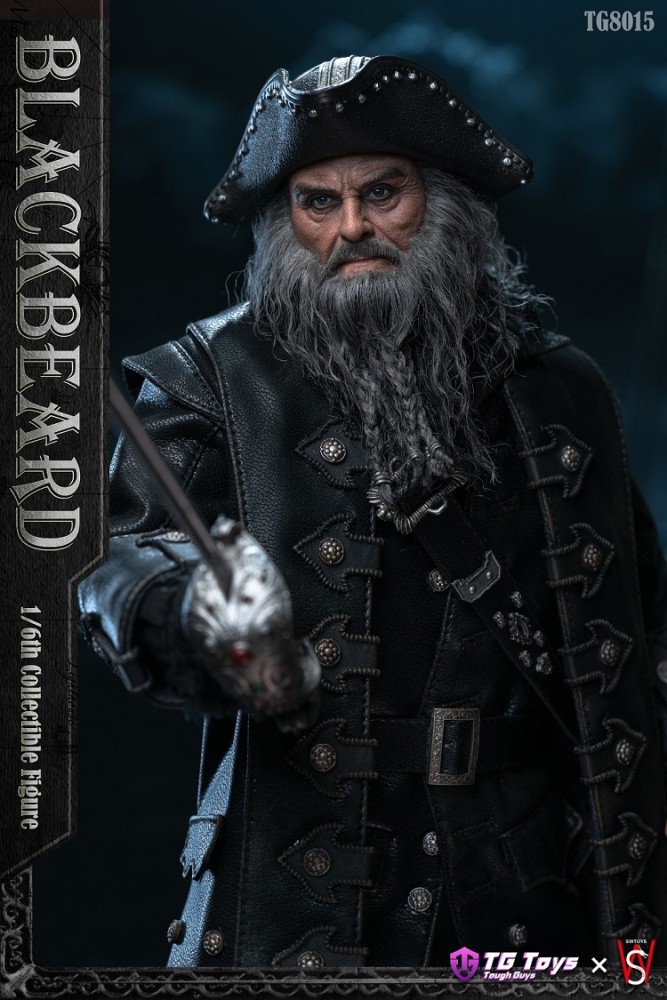 (Pre-order)TGTOYS×SWTOYS TG8015 1/6 Blackbeard Realistic Figure