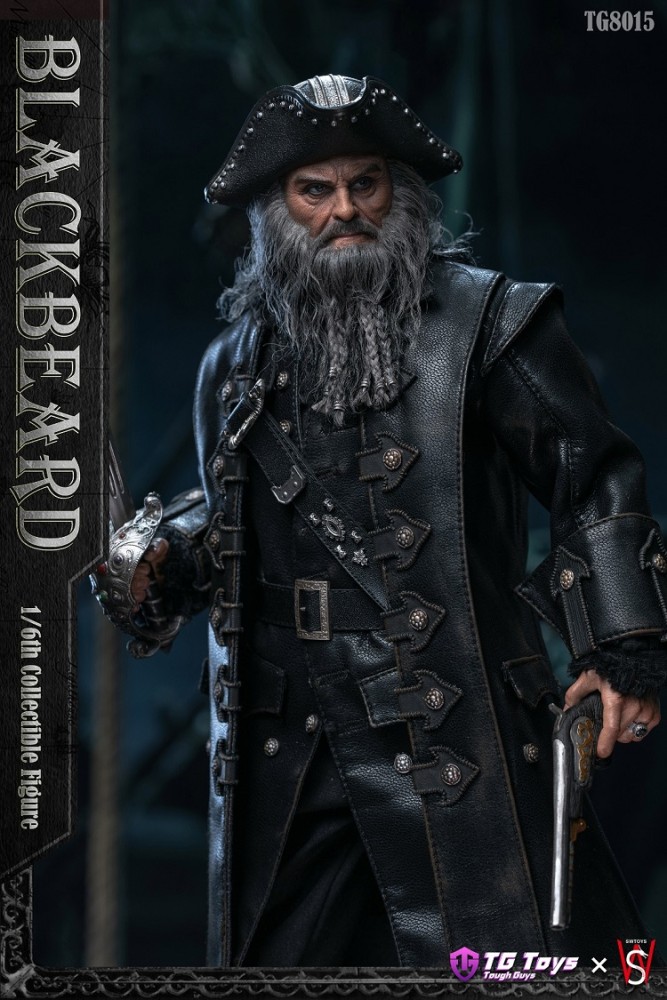 (Pre-order)TGTOYS×SWTOYS TG8015 1/6 Blackbeard Realistic Figure