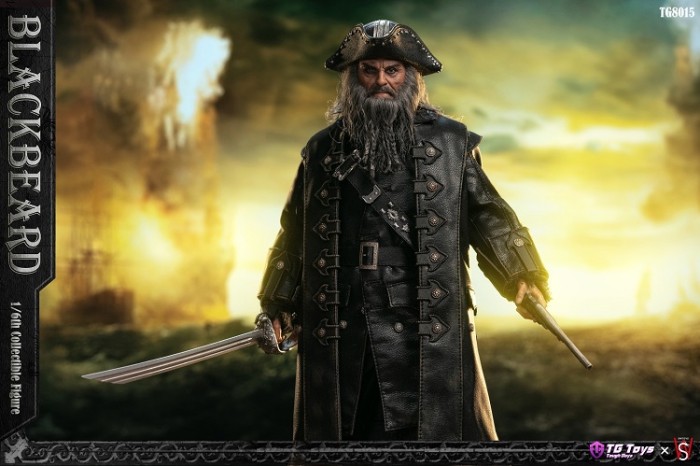 (Pre-order)TGTOYS×SWTOYS TG8015 1/6 Blackbeard Realistic Figure