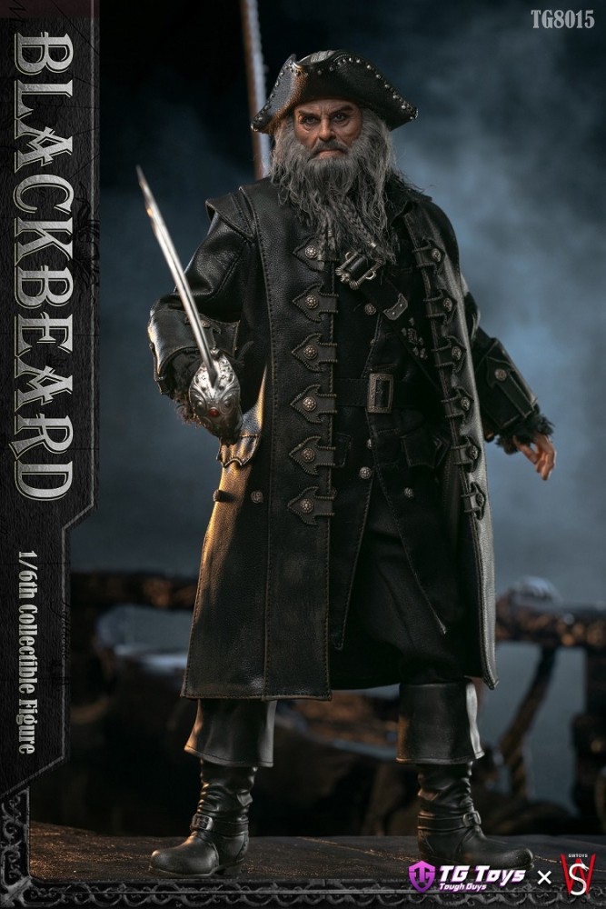 (Pre-order)TGTOYS×SWTOYS TG8015 1/6 Blackbeard Realistic Figure