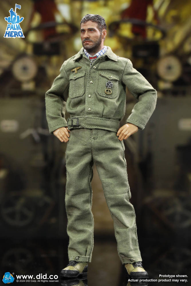 (Pre-order)DID XD80026 1/12 Palm Hero Series WWII German U-Boat Commander – Lehmann 6 inch Action Figure