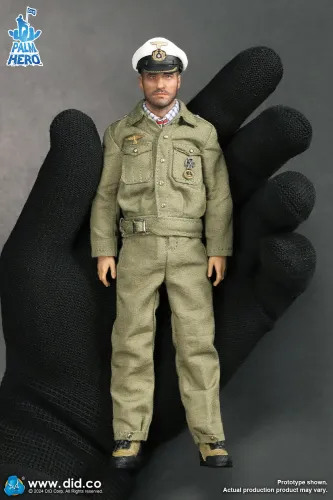 (Pre-order)DID XD80026 1/12 Palm Hero Series WWII German U-Boat Commander – Lehmann 6 inch Action Figure