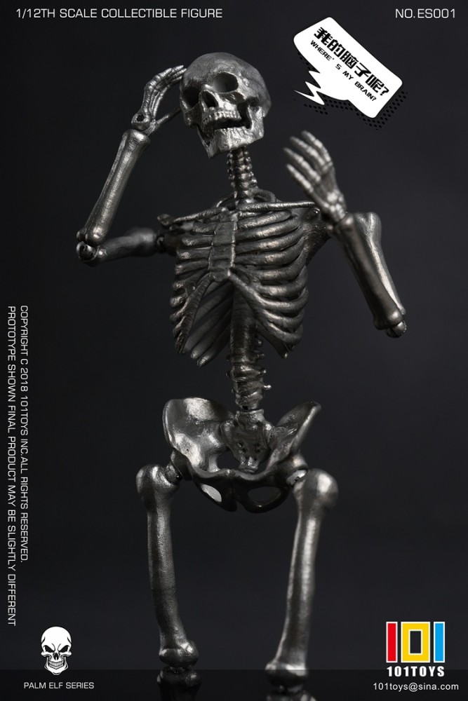 (In Stock) 101 Toys 1/12 PALM ELF SERIES SKELETON FRAME BOBY ES001/ES002