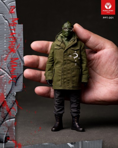 (Pre-order)Pushy Point Toys The Riddler 1/12 Metaphor Maniac Movable Figure PPT-001