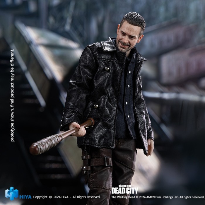 (In Stock)HIYA Walking Dead 1/12 Negan 6 Inch Movable Figure ESW0307