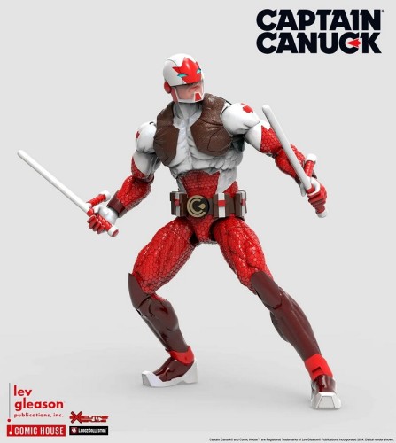 (Pre-order)Executive Replicas ERLCCHCC01 1/12 Captain Canuck 6 Inch Action Figure