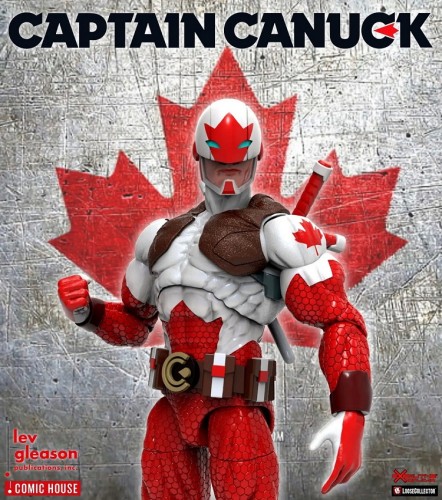(Pre-order)Executive Replicas ERLCCHCC01 1/12 Captain Canuck 6 Inch Action Figure