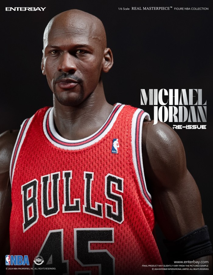 (In Stock)Enterbay NBA 1/6 MICHAEL JORDAN I’M BACK #45 RE-ISSUE LIMITED EDITION RM-1053