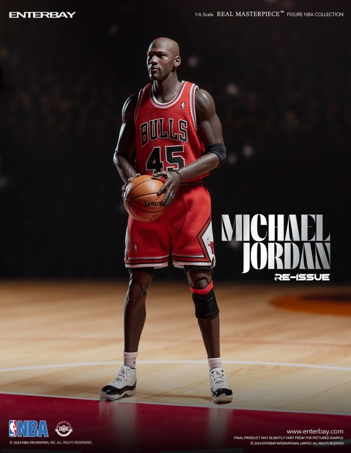 (Pre-order)Enterbay NBA 1/6 MICHAEL JORDAN I’M BACK #45 RE-ISSUE LIMITED EDITION RM-1053