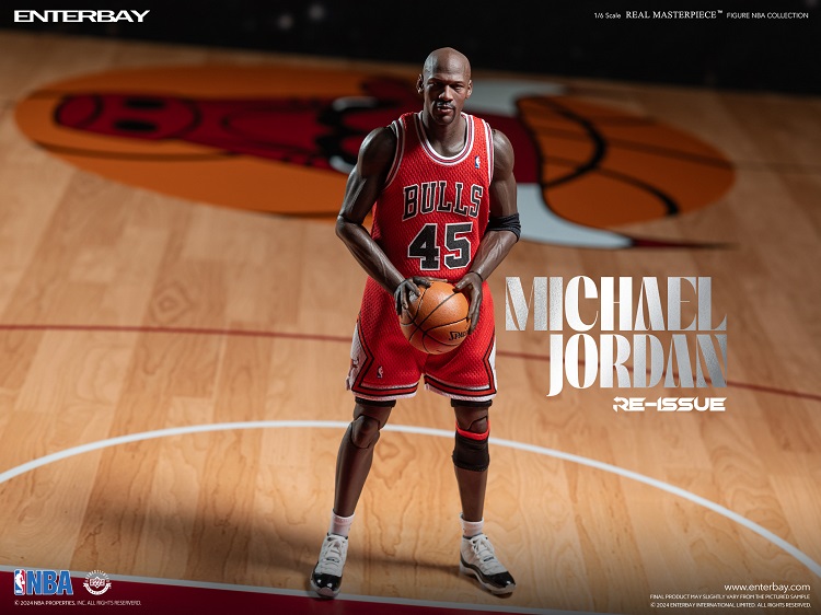US$ 315.00 - (In Stock)Enterbay NBA 1/6 MICHAEL JORDAN I'M BACK