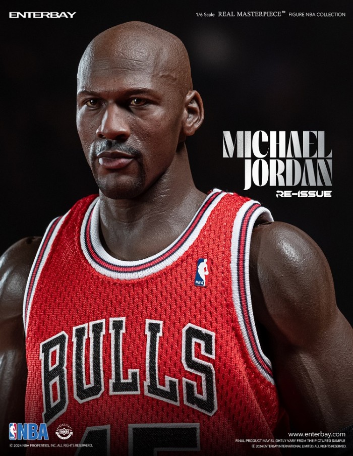 (In Stock)Enterbay NBA 1/6 MICHAEL JORDAN I’M BACK #45 RE-ISSUE LIMITED EDITION RM-1053