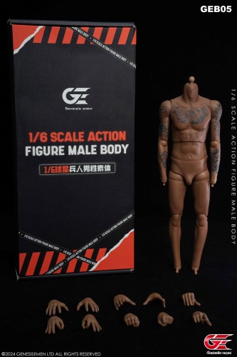 (Pre-order)Genesis Emen 1/6 NBA Ja Morant Enterbay Original Nude Body GEB05