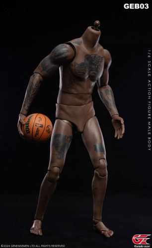 (Pre-order)Genesis Emen 1/6 NBA LeBron Raymone James Enterbay Original Nude Body GEB03