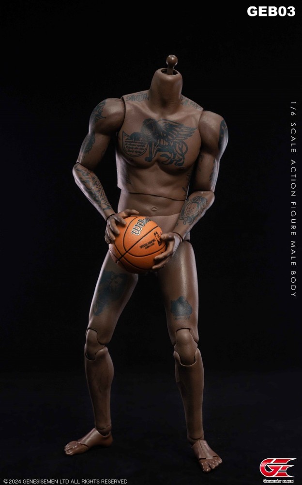 (Pre-order)Genesis Emen 1/6 NBA LeBron Raymone James Enterbay Original Nude Body GEB03