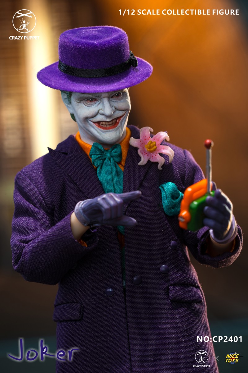 US$ 110.00 - CPTOYS X NICETOYS 1/12 Joker 1989 Edition 6 Inch