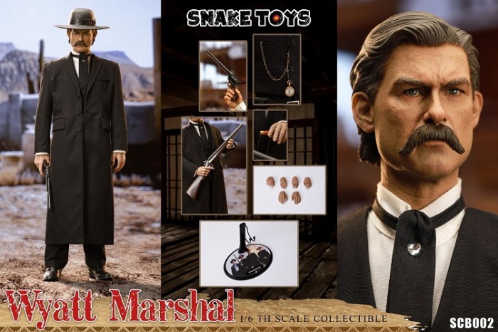 (Pre-order)Snake Toys Wyatt Marshal SCB002 1/6 TOMBSTONE Deluxe Edition Realistic Figure