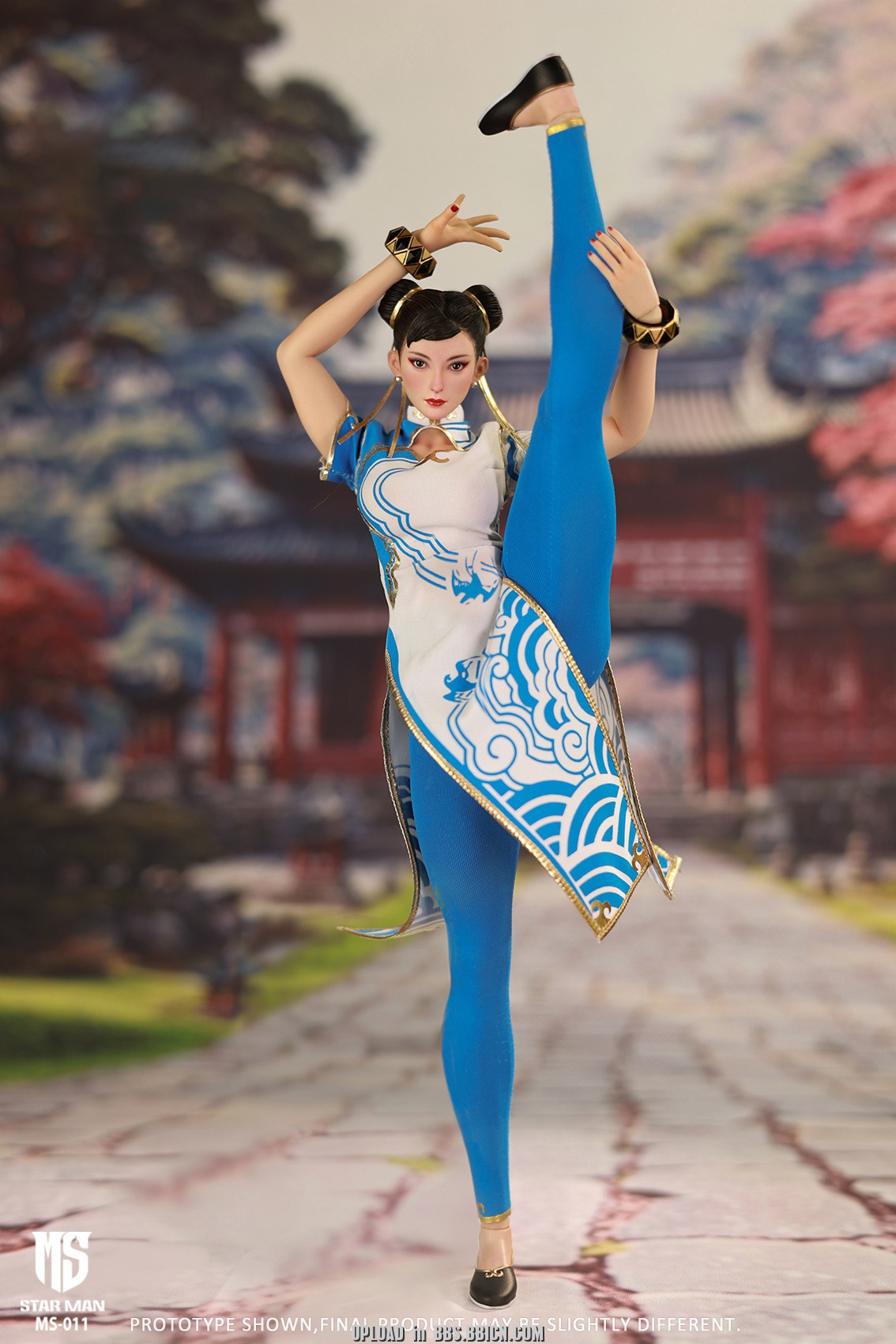 US$ 195.00 - STAR MAN 1/6 Female Fighter Chun-Li Action