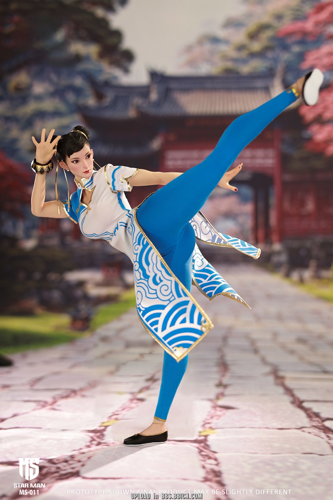 STARMAN女格闘家 Chun-li 1/6 アクションフィギュアMS-011 STAR MAN MS-011 1/6 Female Fighter Li 12
