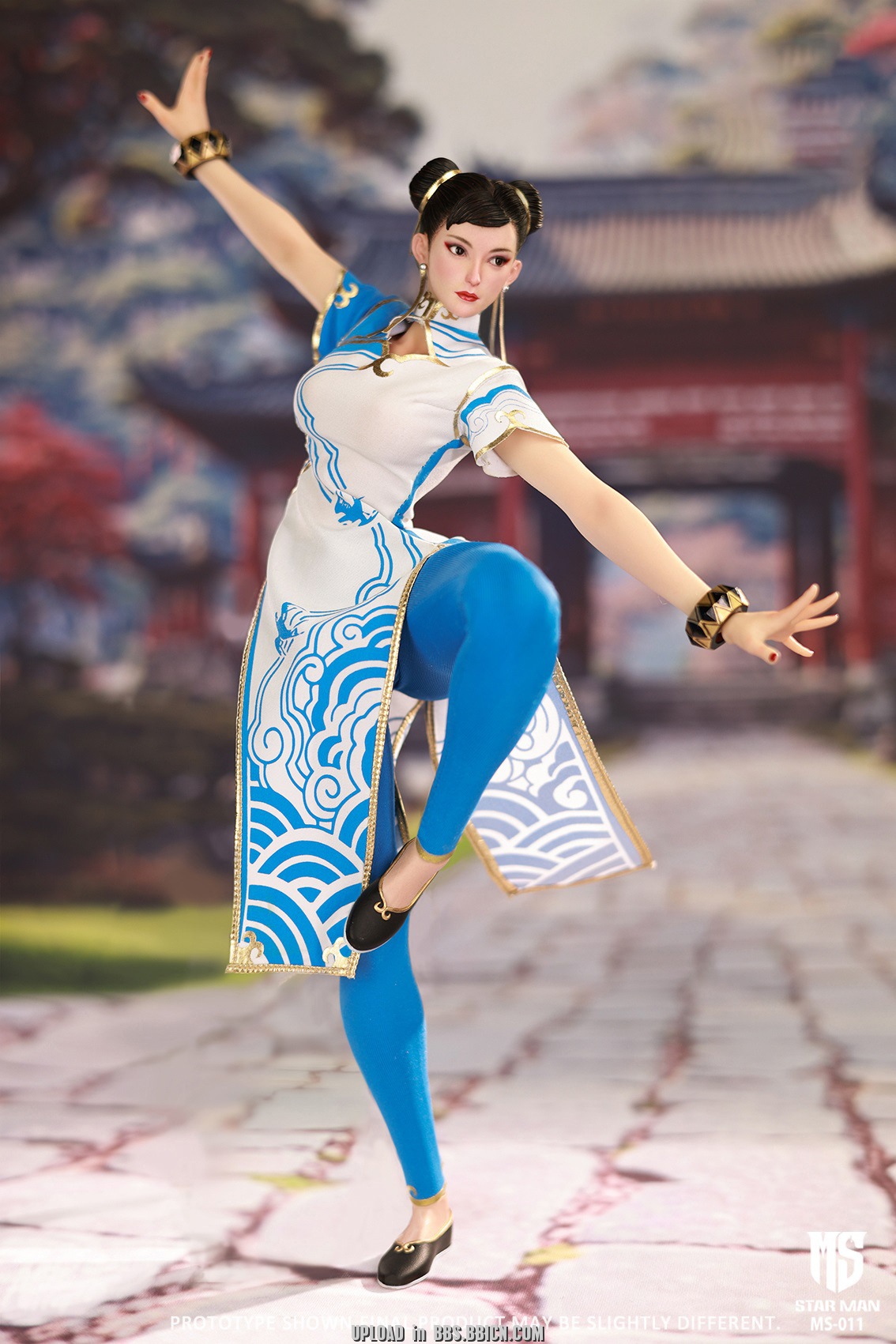 US$ 195.00 - STAR MAN 1/6 Female Fighter Chun-Li Action Figure MS