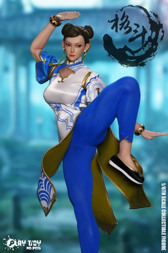 (Pre-order)PLAY TOY Street Fighter 1/6 Chun Li action figure P026