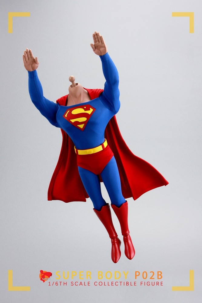 (Pre-order)S Hero 1/6 Action Comics Superman Body Accessories P02B