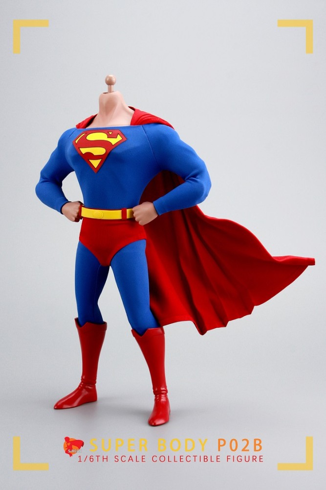 (Pre-order)S Hero 1/6 Action Comics Superman Body Accessories P02B