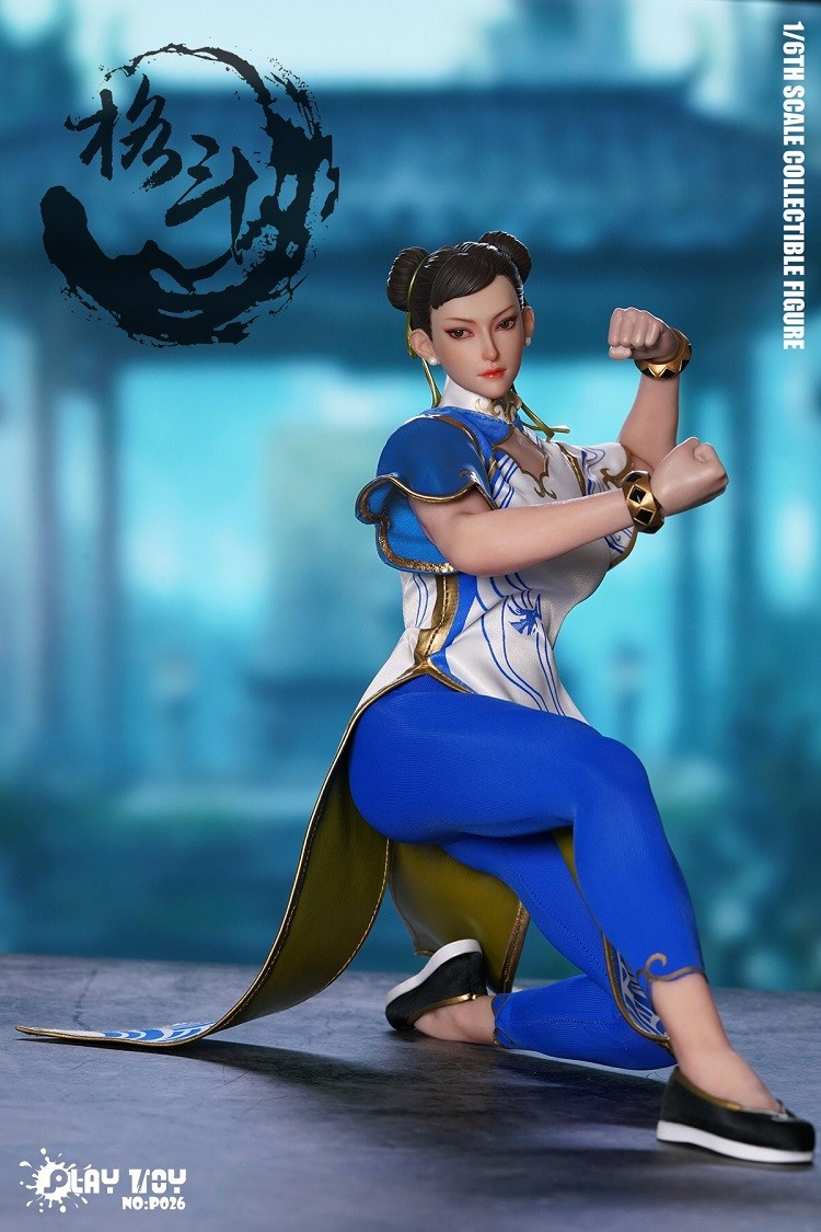 US$ 175.00 - (In Stock)PLAY TOY Street Fighter 1/6 Chun Li action ...