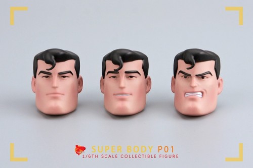 (Pre-order)S Hero 1/6 Action Comics Superman Headsculpts P01