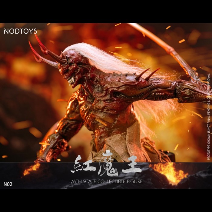 (Pre-order)NODTOYS: NOD-N02 1/6 Silicone Mobile Doll Red Demon King