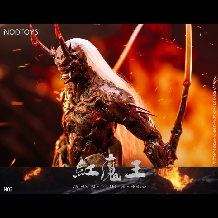 (Pre-order)NODTOYS: NOD-N02 1/6 Silicone Mobile Doll Red Demon King