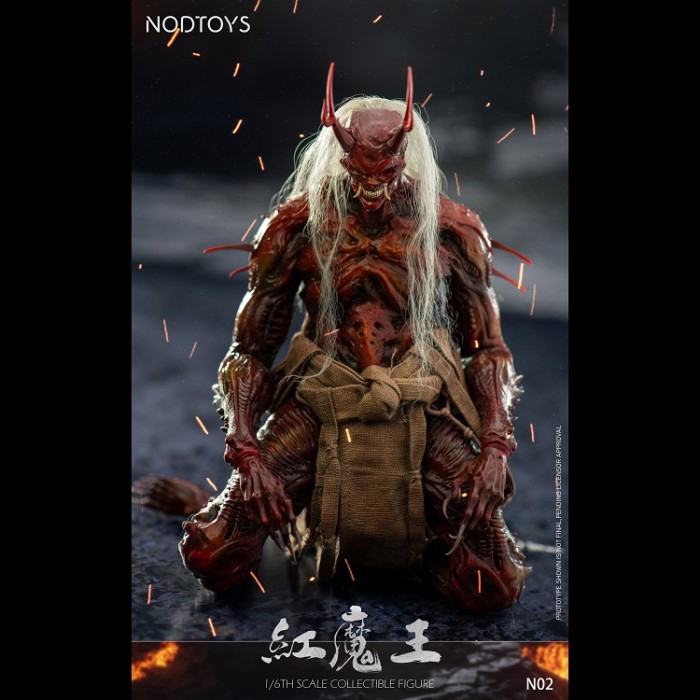 (Pre-order)NODTOYS: NOD-N02 1/6 Silicone Mobile Doll Red Demon King