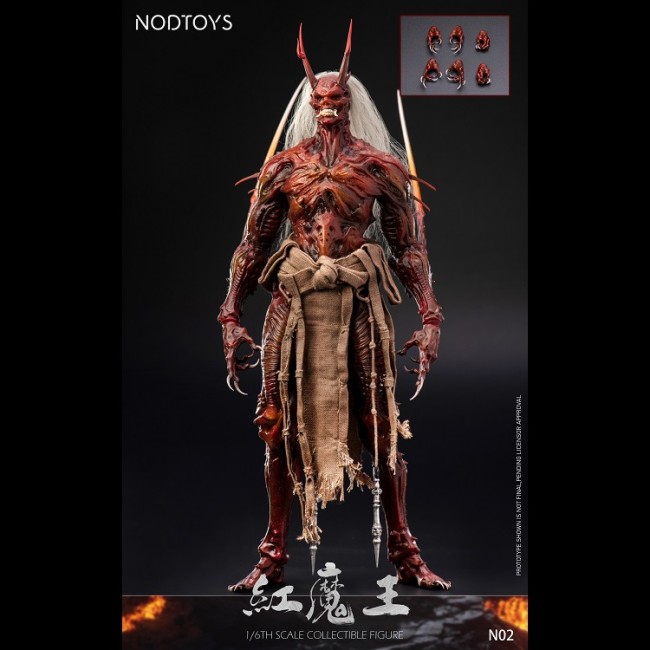 (Pre-order)NODTOYS: NOD-N02 1/6 Silicone Mobile Doll Red Demon King