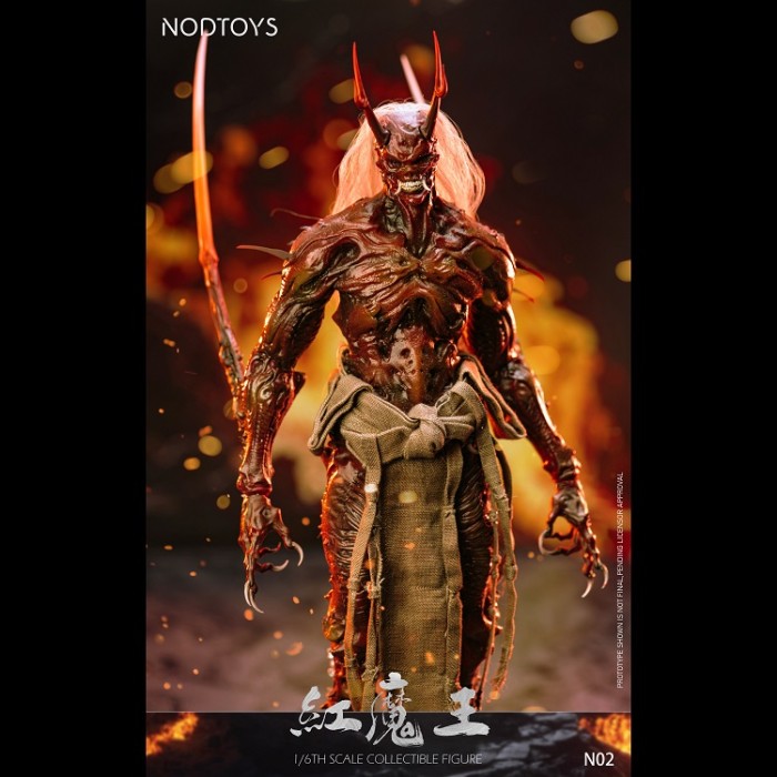 (Pre-order)NODTOYS: NOD-N02 1/6 Silicone Mobile Doll Red Demon King