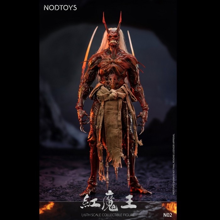 (Pre-order)NODTOYS: NOD-N02 1/6 Silicone Mobile Doll Red Demon King