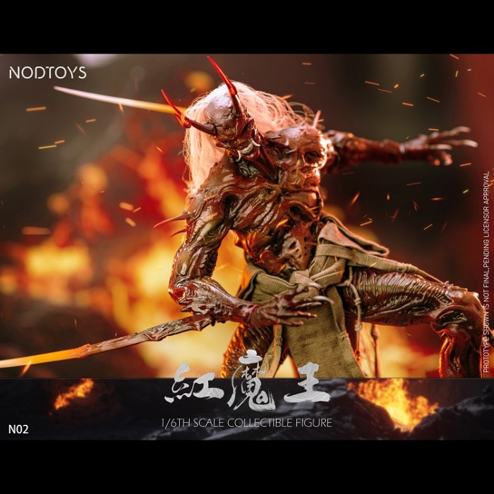 (Pre-order)NODTOYS: NOD-N02 1/6 Silicone Mobile Doll Red Demon King