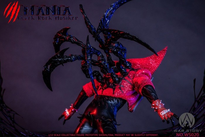 (Pre-order)War Story 1/12 Black Rock Musician Mania Realistic Figure WS020