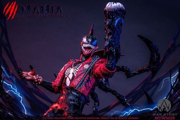 (Pre-order)War Story 1/12 Black Rock Musician Mania Realistic Figure WS020